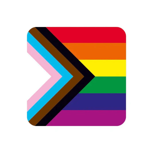 Progress Pride Flag Coaster